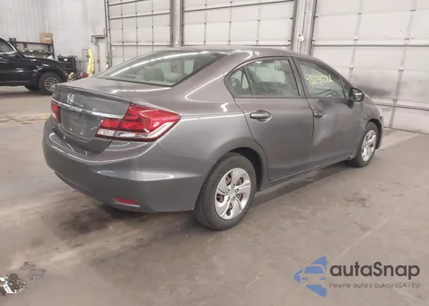 2014 Honda Civic Lx z USA, uszkodzony, nr VIN 2HGFB2F50EH512865